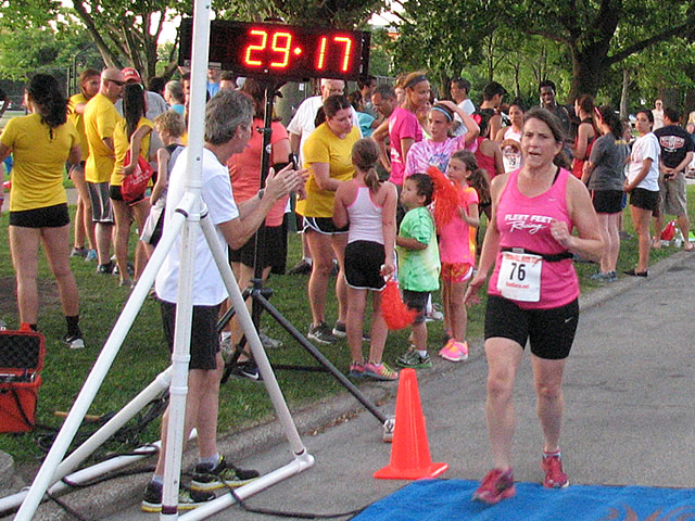 Race Action Near the Finish Area : Wednesday July 29th