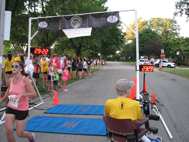 Race Action Near the Finish Area : Wednesday July 29th