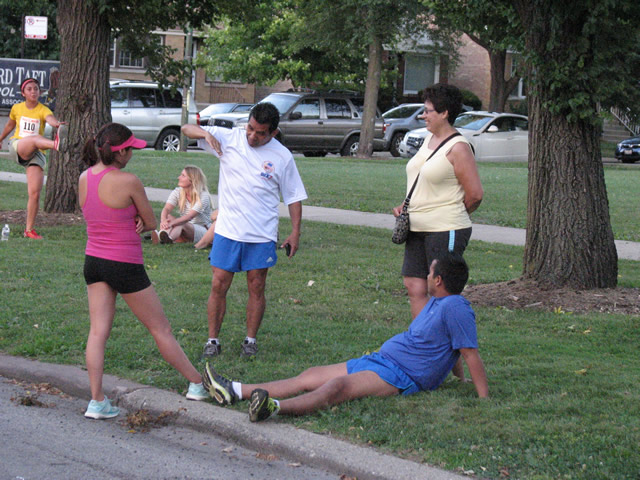 Race Action Near the Finish Area : Wednesday July 29th