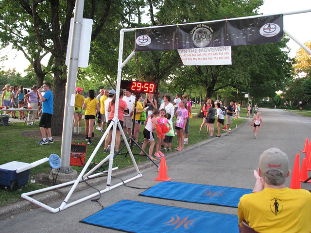 Race Action Near the Finish Area : Wednesday July 29th