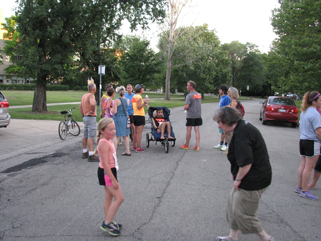 Race Action Near the Finish Area : Wednesday July 29th
