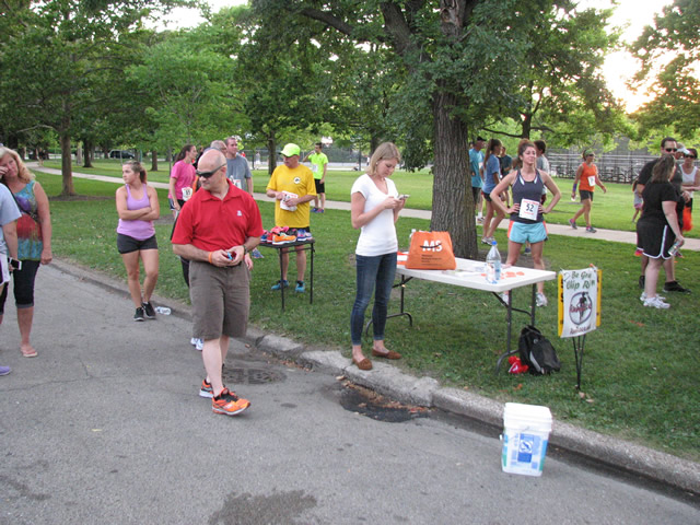 Race Action Near the Finish Area : Wednesday July 29th