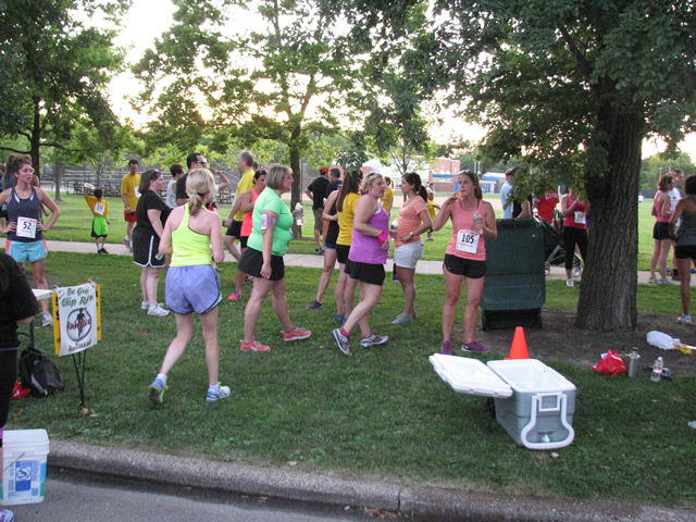 Race Action Near the Finish Area : Wednesday July 29th