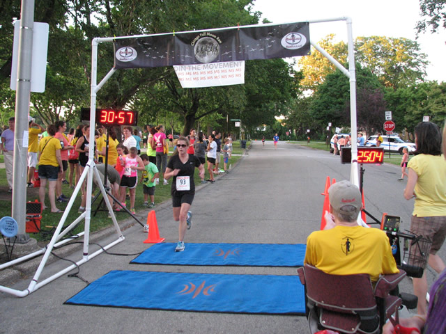 Race Action Near the Finish Area : Wednesday July 29th