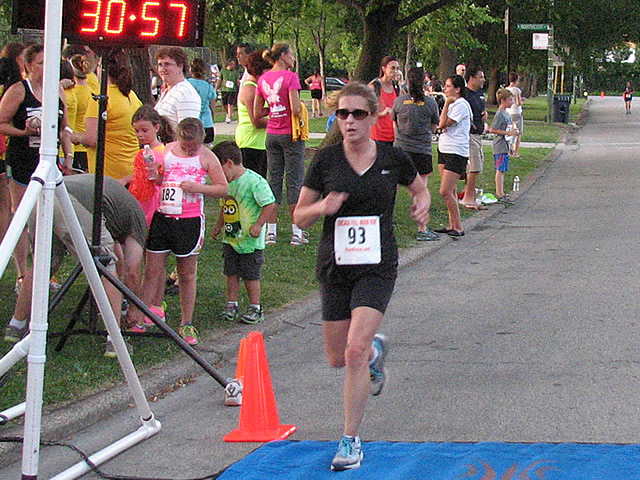 Race Action Near the Finish Area : Wednesday July 29th