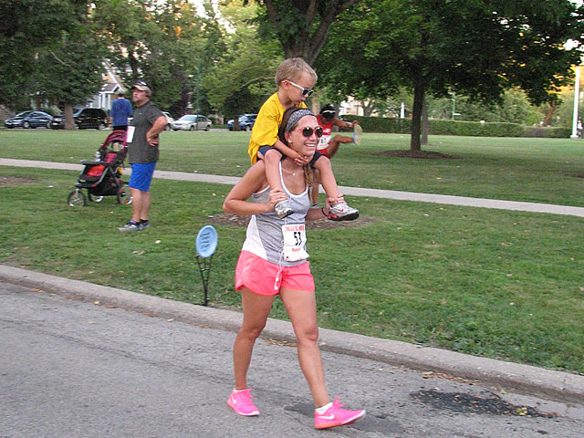 Race Action Near the Finish Area : Wednesday July 29th