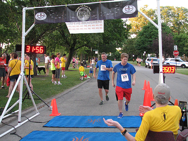 Race Action Near the Finish Area : Wednesday July 29th
