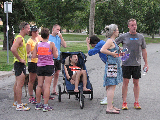 Race Action Near the Finish Area : Wednesday July 29th
