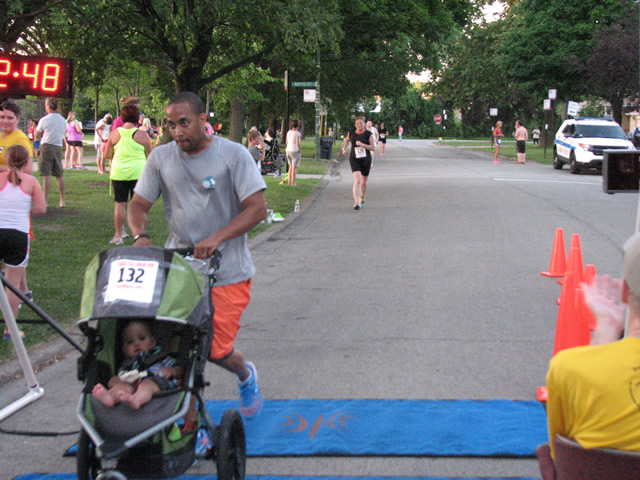 Race Action Near the Finish Area : Wednesday July 29th