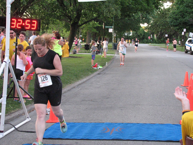 Race Action Near the Finish Area : Wednesday July 29th