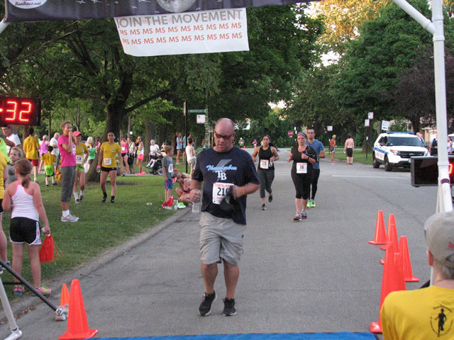 Race Action Near the Finish Area : Wednesday July 29th