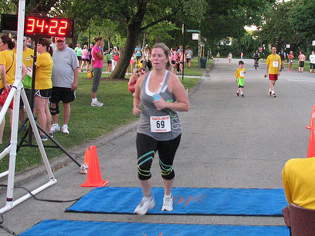 Race Action Near the Finish Area : Wednesday July 29th