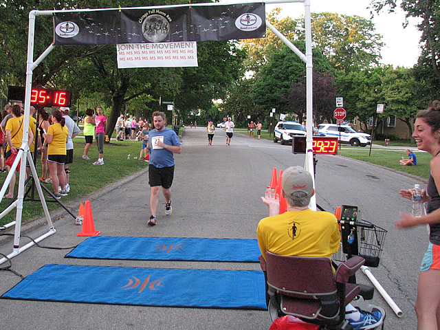 Race Action Near the Finish Area : Wednesday July 29th