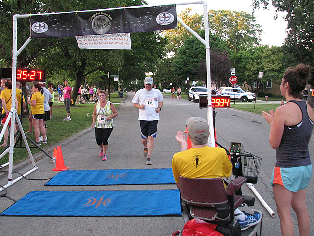 Race Action Near the Finish Area : Wednesday July 29th