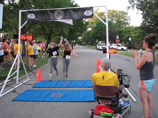 Race Action Near the Finish Area : Wednesday July 29th