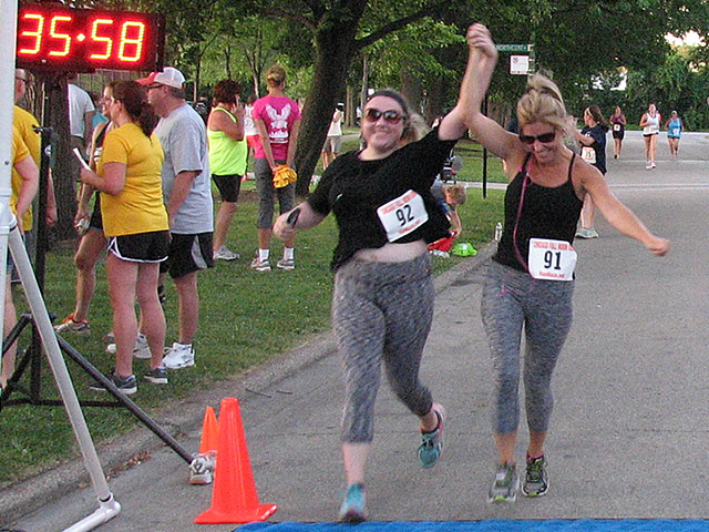 Race Action Near the Finish Area : Wednesday July 29th