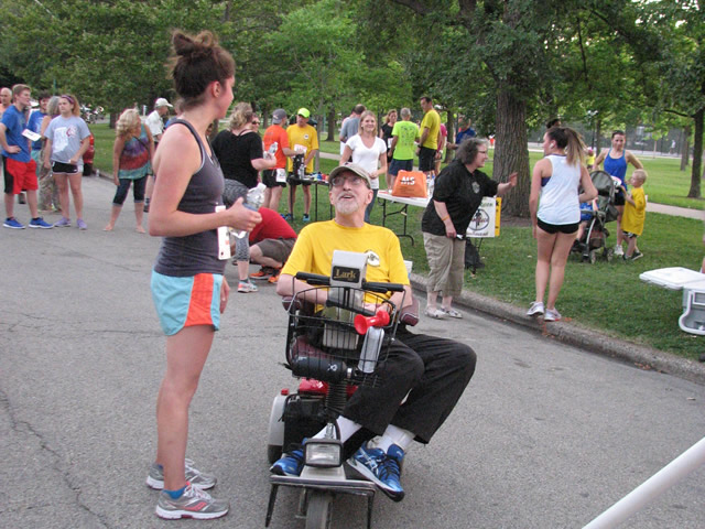 Race Action Near the Finish Area : Wednesday July 29th