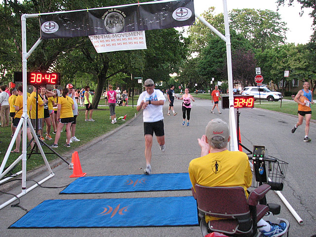 Race Action Near the Finish Area : Wednesday July 29th