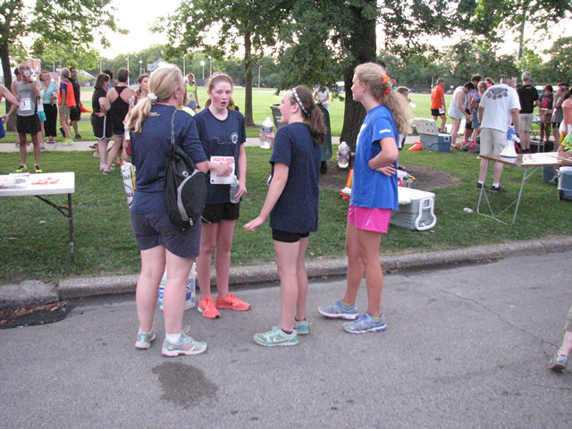 Race Action Near the Finish Area : Wednesday July 29th