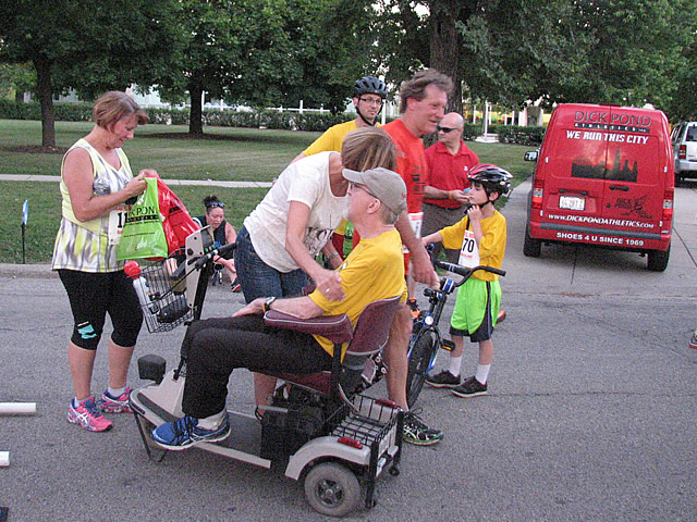 Race Action Near the Finish Area : Wednesday July 29th
