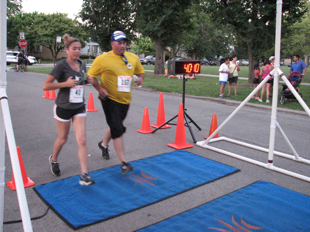Race Action Near the Finish Area : Wednesday July 29th