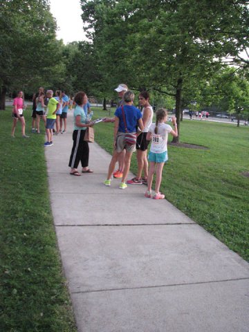 Race Action Near the Finish Area : Wednesday July 29th