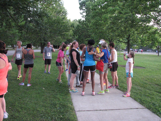 Race Action Near the Finish Area : Wednesday July 29th