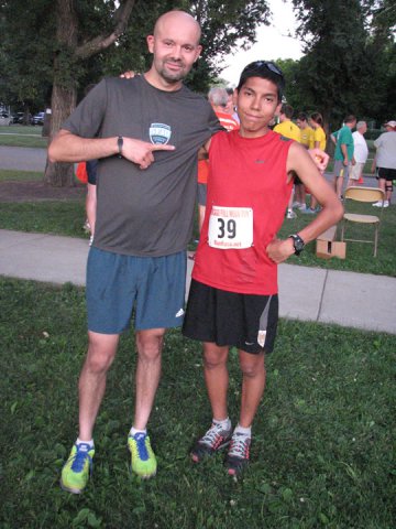 Race Action Near the Finish Area : Wednesday July 29th