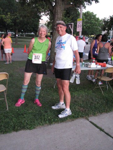 Race Action Near the Finish Area : Wednesday July 29th