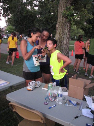 Race Action Near the Finish Area : Wednesday July 29th