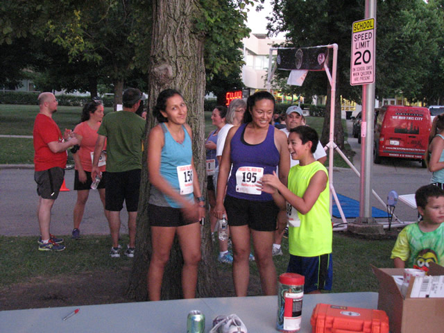 Race Action Near the Finish Area : Wednesday July 29th