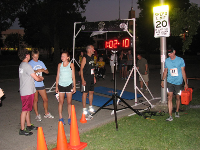 Race Action Near the Finish Area : Wednesday July 29th