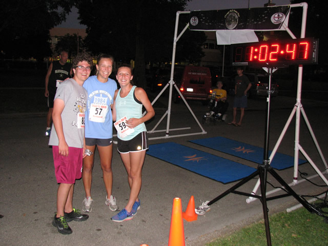 Race Action Near the Finish Area : Wednesday July 29th