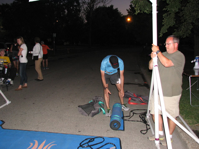 Race Action Near the Finish Area : Wednesday July 29th