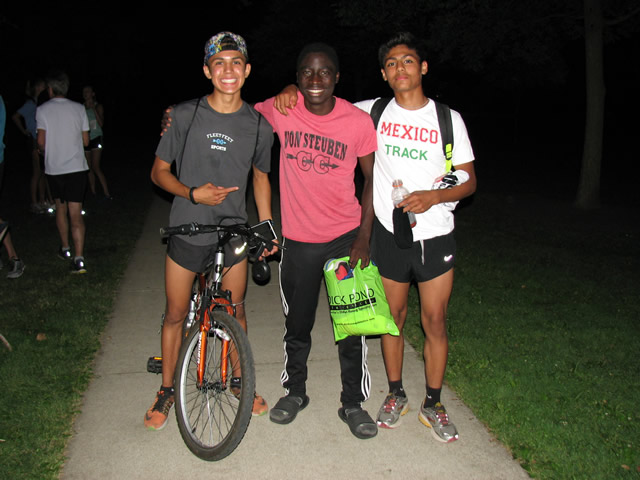 Race Action Near the Finish Area : Wednesday July 29th