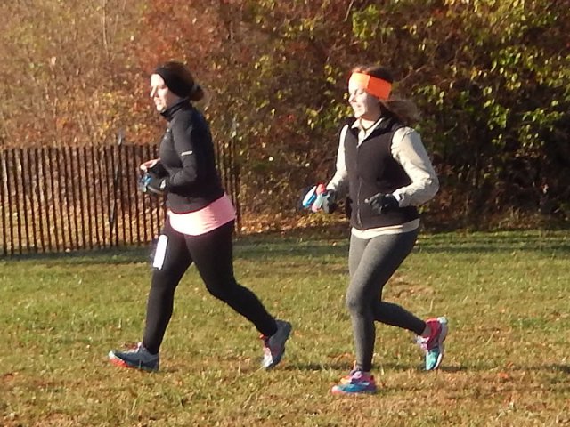 Permian Fall 50-Km Runners on their Start Parade Loop : Saturday November 14, 2015