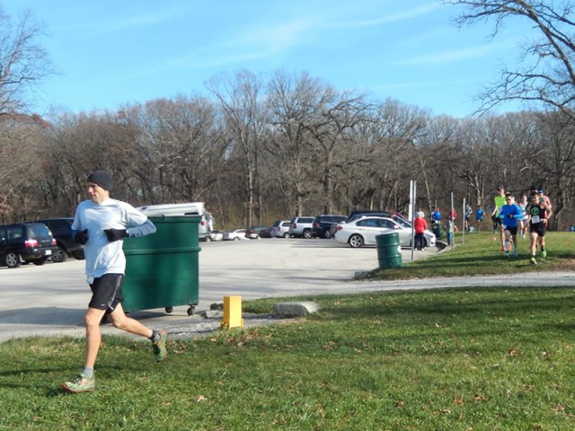 Permian Fall 25-Km Runners Starting their Parade Loop : Saturday November 14, 2015