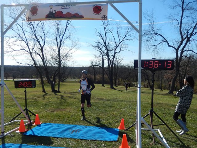 Matthew Brooks of Bourbonnais finishes 2nd Overall in the 25-Km!