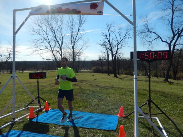 Elias Theodosis of Evanston finishes 5th Overall in the 25-Km