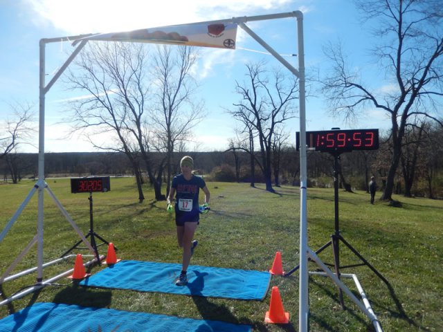 25-Km Female Champion, Annabelle Winters of Chicago!