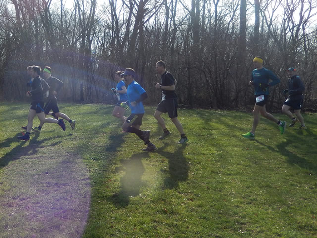 Starting Parade Loop of Silurian Spring 25-Km