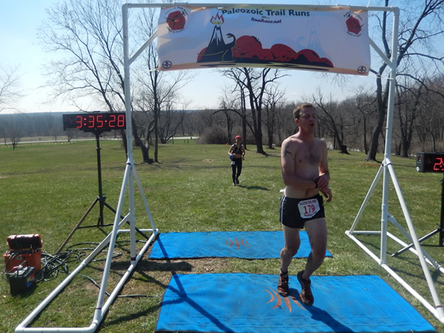 James Roche of Montrose, Colorado Finishes First in the 50-Km Setting a New Course Record!