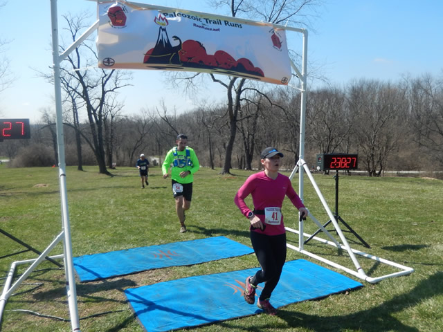 Pioneer Woods... Start/Finish area of Silurian Spring