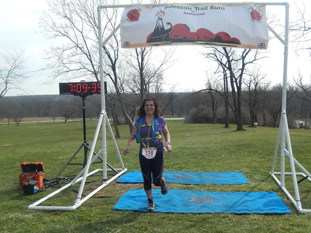 Pioneer Woods... Start/Finish area of Silurian Spring