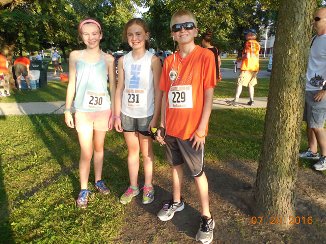 Pre-race gathering and participant check in