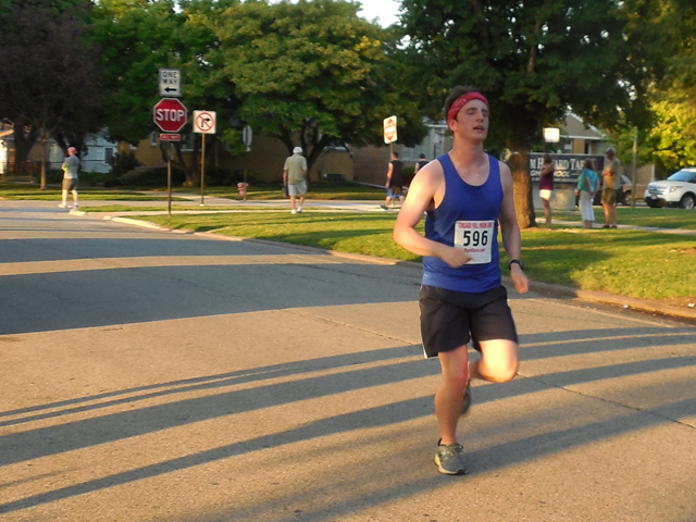 Race action from the roads of Norwood Park