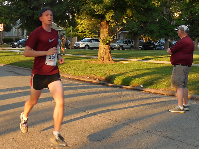 Race action from the roads of Norwood Park