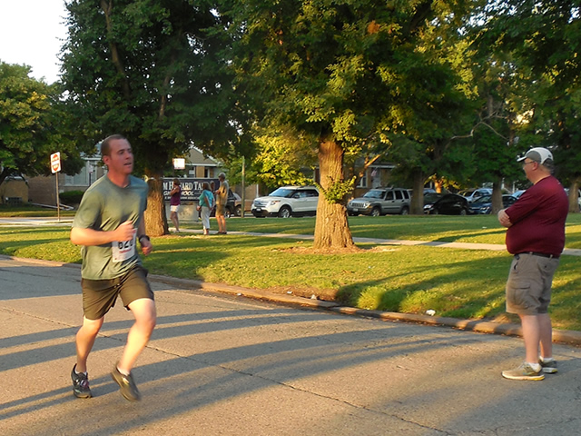Race action from the roads of Norwood Park