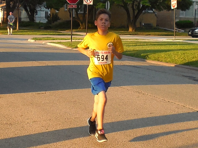 Race action from the roads of Norwood Park