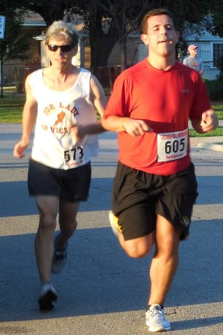 Race action from the roads of Norwood Park